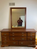 Plastino & Owens Inc. Dresser with Mirror