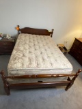 Full Size Bed- Headboard, Footboard, Boxspring & Mattress