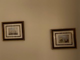 Pair of Framed Ship Prints