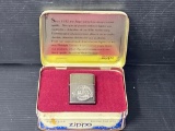 Zippo 60th Anniversary Lighter in Fitted Tin