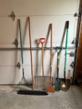 Rake, Push Broom, Snow Shovel, Edger, Digger and Other Shovel