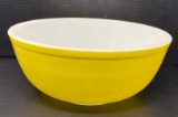 Large Yellow Pyrex Mixing Bowl