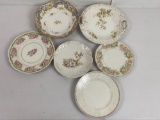 6 China Plates and Serving Dishes