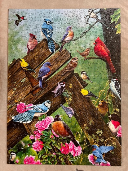 Colorful Wild Songbird Puzzle,