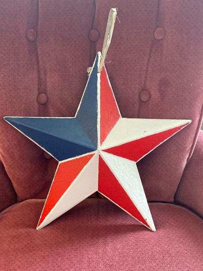 Patriotic Star Decorative Wall Hanger