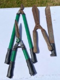 Pruners, Loppers and Machete