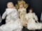 3 Porcelain Dolls- One is Baby Doll