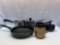 Skillet, Sauce Pans, Visions Cookware Pieces