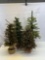 Miniature Artificial Evergreen Trees