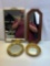 4 Mirrors in Lot- Rectangular, Oblong, 2 Gold Framed Round