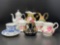 China Teapots, Cup/Saucer, Sugars & Creamers Lot