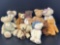 Stuffed Bears Lot, Including Boyd's & Ty