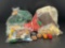 Bagged Plastic Toys Including Building Blocks