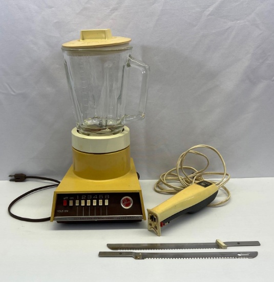 Hoover Blender and General Electric Electric Knife