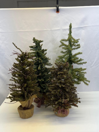 Miniature Artificial Evergreen Trees