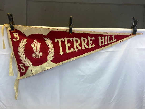 Antique Union Emblem Co. Palmyra Pa "Terre Hill" Pennant
