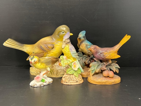 5 Bird Figures