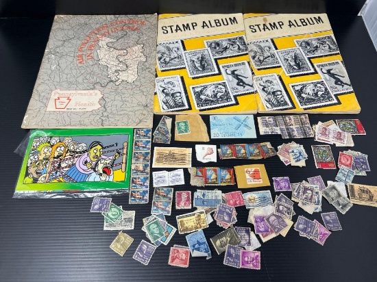 Stamp Albums, Loose Stamps, Cholitas Wrestling Cards