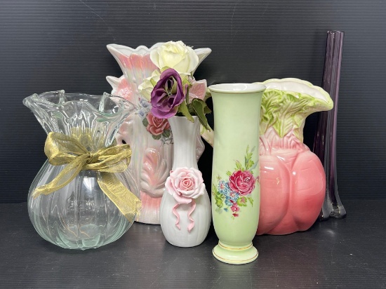 China, Ceramic and Glass Vases