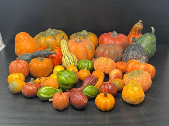 Artificial Pumpkins, Gourds