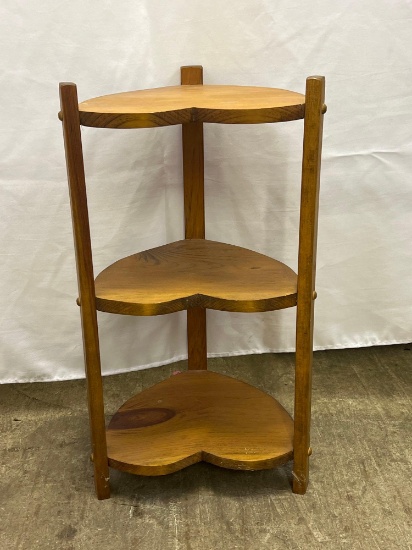 Three-Tiered Heart Table