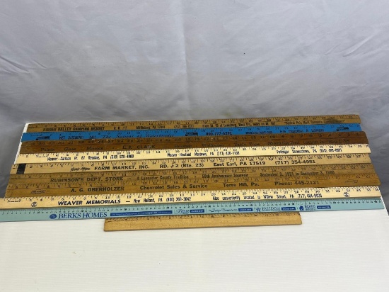 Advertising Yard Sticks and Ruler