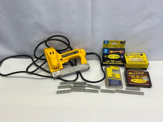 Arrow Electric Staple Gun and Staples