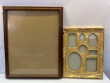 2 Empty Frames- One is Collage Frame