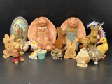 Easter Decorations- Rabbits, Ducks, Eggs