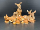 8 Deer Figures