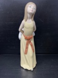 Lladro Figure #5006 The Naughty Girl Holding Hat