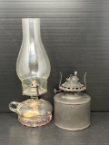 Finger Oil Lamp and Metal Oil Lamp Base