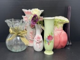 China, Ceramic and Glass Vases