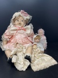 5 Baby Dolls- One Large, 4 Small