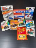 9 Die Cast Vehicles, Including Motor Force, Road Champs and Others