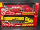 Racing Champions 1997 Skittles and 1997 Pennzoil Tractor Trailers in Original Boxes