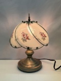 Floral Shaded Touch Lamp
