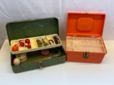 2 Tackle Boxes- One with Contents
