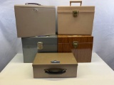 Metal & Plastic File Boxes and Cash Box