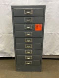 9-Drawer Metal Cabinet