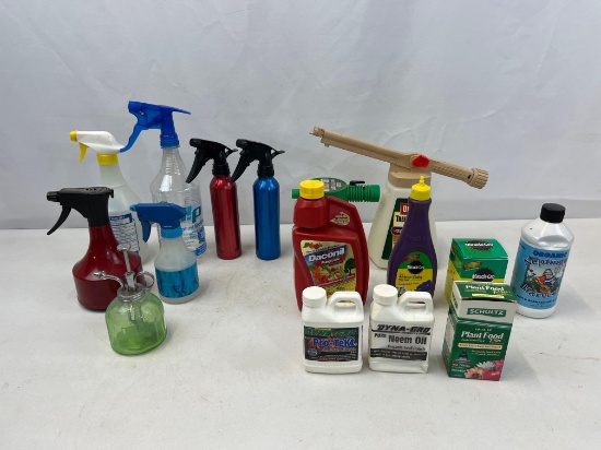 Garden Care Chemicals, Sprayers/Misters, Etc.