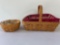 2 Longaberger Baskets