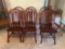 6 Arrowback Chairs, 2 are Arm Chairs