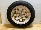 Wheel with Carlisle Sure Trail ST Tire