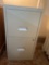 Metal 2-Drawer File Cabinet