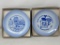 2 Collector Plates in Boxes- Constitution and Local (Reading/Lancaster) Attractions