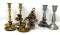 3 Pairs of Candlesticks and 3-Armed Candelabra