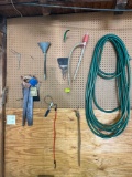 Funnels, Siphon, Hose, Saws, Brushes, Bungee Cords, Etc.