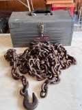 Tow Chain with Hook and Craftsman Tool Box
