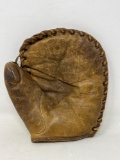 Antique Leather Catcher's Mitt